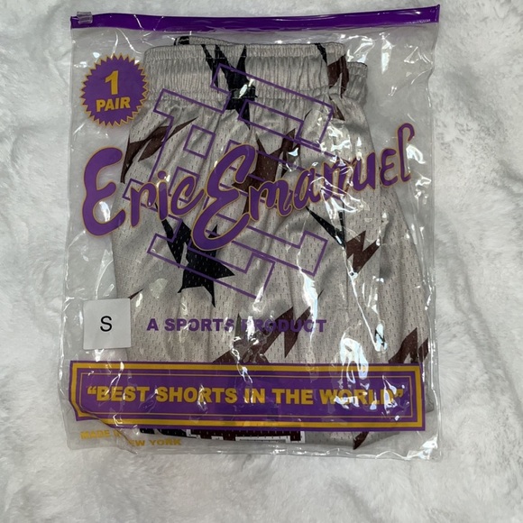 Eric Emanuel x BAPE EE Basic Shorts - RARE BAPE collaboration- (SMALL)